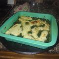 El cooksnap de Mili cuando hizo Budín de acelga.