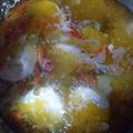 El cooksnap de Gustavo C F cuando hizo Merluza caldosa con gambas.