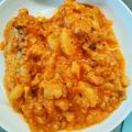 El cooksnap de Marta Pérez cuando hizo Cazuela de patatas y rape al azafrán.