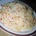 Najahlere's Cake nd Chop's 💞's cooksnap of when they made Simple Jollof Spaghetti.