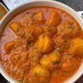 Shrusti Mitra का कुकस्नैप जब उन्होंने मंगोड़ी की सब्जी (Mangodi ki Sabji recipe in hindi) बनाया था।
