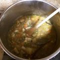 El cooksnap de Antonia Ferrer cuando hizo Lentejas con curry.