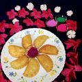 Sudipa Gope's cooksnap of when they made Gulkand mawa stuffed gujiya.