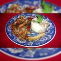 El cooksnap de sergio diaz cuando hizo Wok de pollo y vegetales.