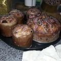 El cooksnap de Loana Torres cuando hizo Pan dulce navideño con harina pureza.