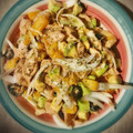 El cooksnap de Arianne cuando hizo Ceviche de atún en conserva, con mango, alficoz, cebolla roja y salsa de limón y naranja.