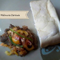 Maimuna Zarewa's cooksnap of when they made Pan toast Peppered meat.