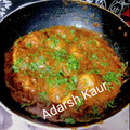 Adarsh Kaur का कुकस्नैप जब उन्होंने कश्मीरी आलू दम(kashmiri aalu dum recipe in hindi) बनाया था।