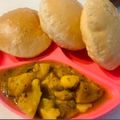 Madhurima Chakraborty's cooksnap of when they made মুগ ডালপুরি(mug dalpuri recipe in bengali).
