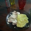 El cooksnap de Paula T cuando hizo Pollo al verdeo con risotto 😋.
