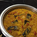 El cooksnap de david cuando hizo Arroz, patatas y bacalao.