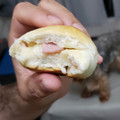 El cooksnap de Belen Brit cuando hizo Pancitos rellenos con jamón y queso.