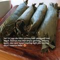 Cooksnap dari Kuraishi Family untuk resep Lontong Daun Pisang 12mnt (5.30.7)