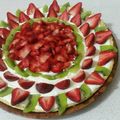 El cooksnap de silvia dujan cuando hizo Tarta de frutillas.