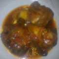 Maryam Fulani Usmañ's cooksnap of when they made Gbomo(ganda) sauce to go with rice and yam.