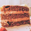 Vargáné Kőrösi Viktória 🎨 Cooksnap-ja, amikor elkészítette a(z) Epres születésnapi torta receptet.
