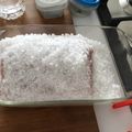 El cooksnap de Abril Marti Oliva cuando hizo Lomo a la sal.