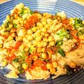 Sudipta Rakshit's cooksnap of when they made কাবুলি চানা চাট (Kabuli chana chat recipe in Bengali).