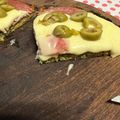 El cooksnap de Marcelo Acevedo cuando hizo Pizza con masa de brócoli-low carb/keto/apta celiacos.