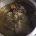 El cooksnap de AdriCocina cuando hizo Caldo de huesos rico en colágeno.