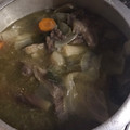 El cooksnap de AdriCocina cuando hizo Caldo de huesos rico en colágeno.
