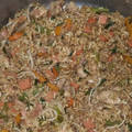 El cooksnap de Gabriel Rivera cuando hizo Arroz chino tipo cantones.