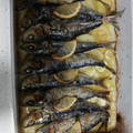 El cooksnap de Queco Cabilla cuando hizo Sardinas al horno en cama de calabacín.