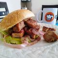 El cooksnap de Lily Correa cuando hizo Chicharrón de chancho (cerdo).