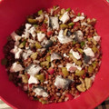 El cooksnap de Francisco Casany cuando hizo Ensalada de lentejas 🥗.