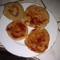 El cooksnap de Luis peirano cuando hizo Panqueques de avena y plátano.
