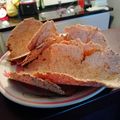 El cooksnap de Nacho Van Droogenbroeck cuando hizo Masa de tacos con harina integral con 4 ingredientes.