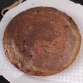 El cooksnap de karen lulieth cuando hizo Torta de banano marmolada.🍌.