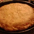 El cooksnap de Maro cuando hizo Tarta de jamón y queso.