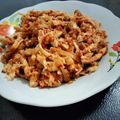 Cooksnap dari Dapur Mama Vi-Ra untuk resep Ayam Suwir Kemangi