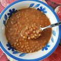 El cooksnap de Regina Hernandez cuando hizo Lentejas con Tocino y Plátano Macho.