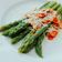 Cooksnap dari Akari Papa untuk resep Asparagus Rebus Tabur Bawang Putih Tumis dan Keju Parmesan