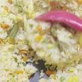 Aparna Tayal का कुकस्नैप जब उन्होंने फ्राइड राइस (Fried Rice recipe in Hindi) बनाया था।