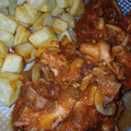 El cooksnap de Ramón Palmerín Granado cuando hizo Pulpitos con salsa de tomate.