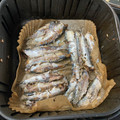 El cooksnap de susana cuando hizo Sardinas en freidora de aire Cosori.