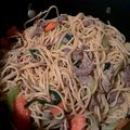 mama.grrr's cooksnap of when they made Super Easy & Inexpensive (Spaghetti) Vegetable Chow Mein.