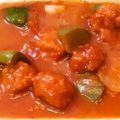 Nazia Qureshi's cooksnap of when they made Sweet and sour chicken.