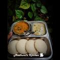 Madhuri Watekar's cooksnap of when they made इडली सांबार चटणी  व गण पावडर (idli sambar chutney gun powder recipe in marathi).