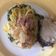 Cooksnap de Francisco Pereira quando cozinhou Timbale de Bacalhau com espinafres.
