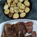 El cooksnap de Juan Carlos Tognini cuando hizo Carne al horno con papas campo.