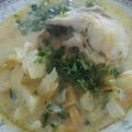 El cooksnap de Rodrigo Fernández Olave cuando hizo Caldillo de congrio.