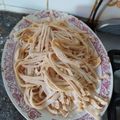 El cooksnap de Paula Kunning cuando hizo Fideos caseros 🍝.