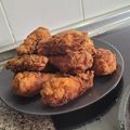 El cooksnap de Montse Casellas - Trasteamos en mi Cocina? cuando hizo Pollo estilo KFC.