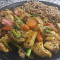 El cooksnap de Dale Candela cuando hizo Wok de pollo especiado con verduras y jengibre.