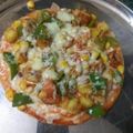 Kirti Mathur का कुकस्नैप जब उन्होंने बेज चीज़ पिज़्ज़ा (veg cheese pizza recipe in Hindi) बनाया था।