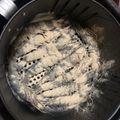 周香琦 的 氣炸鍋「胡椒蝦」簡單完成餐廳菜。 cooksnap
